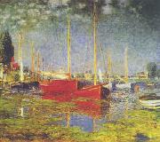 Claude Monet Sailboats at Argenteuil china oil painting reproduction